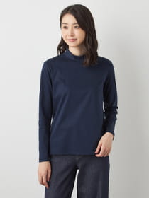 50/-インナーベーシックチビハイネックカットソー