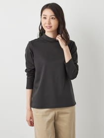 50/-インナーベーシックチビハイネックカットソー