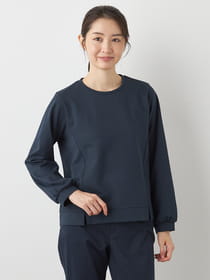 ポンチボリュームスリーブプルオーバー