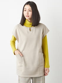 キーネックチュニック