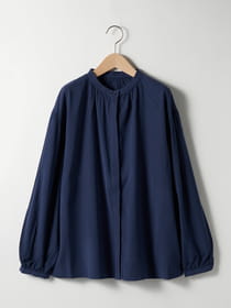 【3buy40%OFF！対象商品】ギャザーリングブラウス