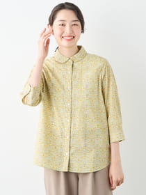 【3buy40%OFF！対象商品】フラワープリントブラウス