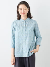 【3buy40%OFF！対象商品】フラワープリントブラウス