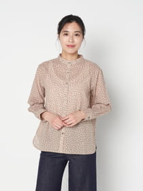 【サプライズセール！対象アイテム】ドットプリントブラウス