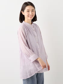 【3buy40%OFF！対象商品】ムラ染ブラウス