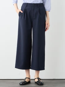 【3buy40%OFF！対象商品】フェイクリネンパンツ