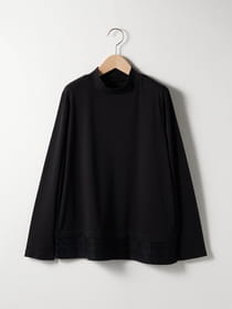 ジオメトリーレースコンビプルオーバー