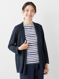 シアーフライスカーディガン