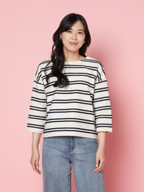 【3buy40%OFF！対象商品】ロープボーダープルオーバー