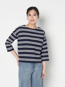 【3buy40%OFF！対象商品】ロープボーダープルオーバー