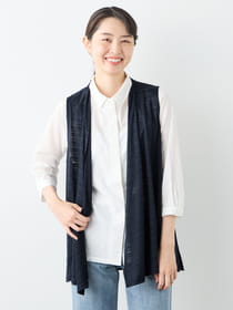 カラミメッシュジレ カラミメッシュジレ（6202749）｜women（ウィメンズ）｜小泉