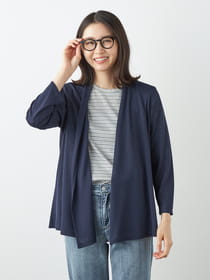 【3buy40%OFF！対象商品】シアーレトロジャージィカーディ