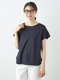 タックスリーブ半袖カットソー