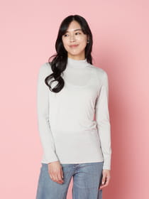 【3buy40%OFF！対象商品】ベア天竺チビハイネック