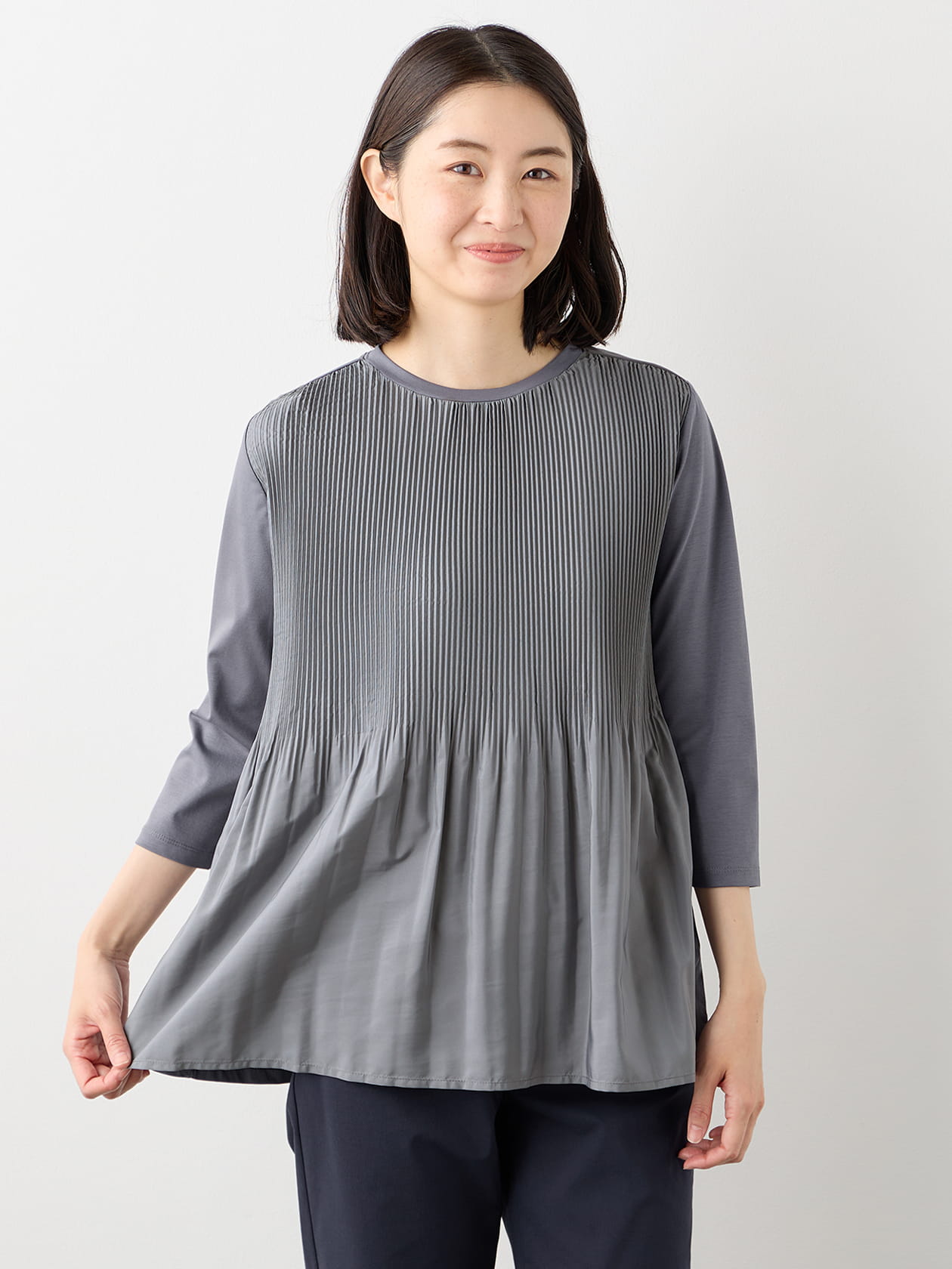 【サプライズセール！対象アイテム】プリーツドッキングプルオーバー