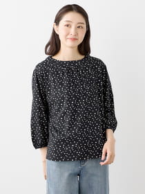 ドットプリントプルオーバー