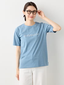 【3buy40%OFF！対象商品】ロゴプリント半袖Ｔシャツ