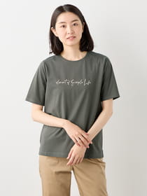 【3buy40%OFF！対象商品】ロゴプリント半袖Ｔシャツ