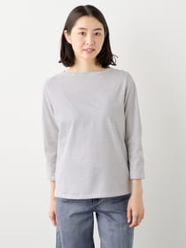 【サプライズセール！対象アイテム】シルケットボーダープルオーバー