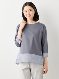 ≪WEB限定/1,111円OFF！対象商品≫レーシーストライプドッキングプルオーバー	