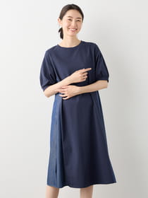 ≪WEB限定/1,111円OFF！対象商品≫ダンガリードッキングワンピース	