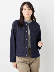 【3buy40%OFF！対象商品】ライトソフティデニムＧジャン