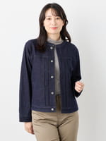 「大人気 新入荷 新品」に該当するファッション通販 3buy40%OFF！対象商品】ライトソフティデニムGジャン（6205040 スーツ