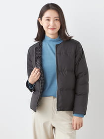 エンボスデイリーダウンブルゾン