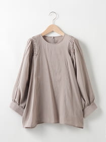 ≪WEB限定/1,111円OFF！対象商品≫スリーブタッキングブラウス