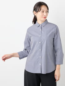 ギンガムチェックブラウス