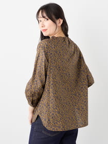 オータムフラワーブラウス