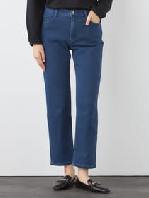 裏起毛テーパードパンツ