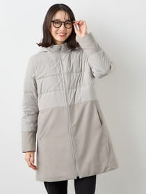 切替ダウンコート