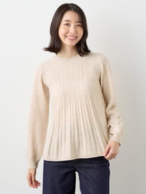 【3buy40%OFF！対象商品】ワイドヘムケーブルプルオーバー