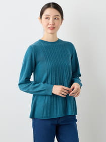 【3buy40%OFF！対象商品】ワイドヘムケーブルプルオーバー