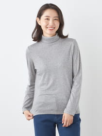 ハーフミラノタートルプルオーバー
