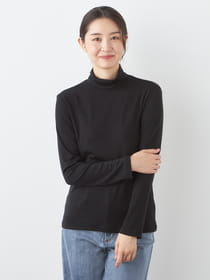 ハーフミラノタートルプルオーバー