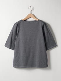 【早割30%OFF対象】【WEB限定】シルケット天竺ボーダープルオーバー