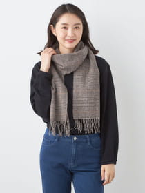 千鳥ウールマフラー