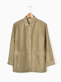 ブライトオーガンジーブラウス