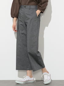 バックラッシュリネンプラスパンツ