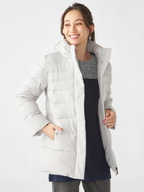 メランジタフタダウンジャケット