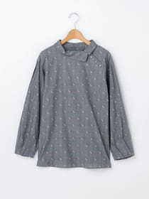 スクエアドビーブラウス