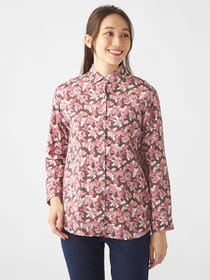 ミュシャプリントブラウス