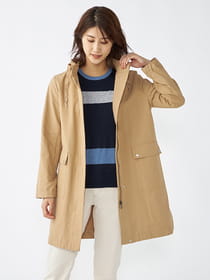 タッサーロングコート