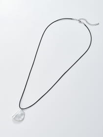 【早割30%OFF対象】【WEB限定】変形メタル×ヒモ ペンダント