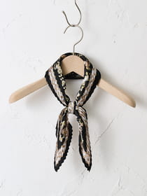 【WEB限定】エレガントリンク　プリーツスカーフ