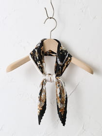 【WEB限定】ヴィンテージウェーブ　プリーツスカーフ