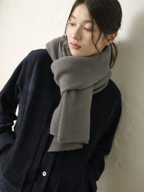 【WEB限定】プリーツソリッドストール