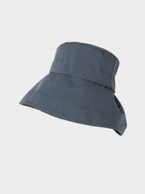 【早割30%OFF対象】【WEB限定】１級遮光接触冷感裏地バックリボン型シェードハット